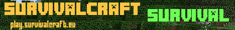 SurvivalCraft Minecraft server banner