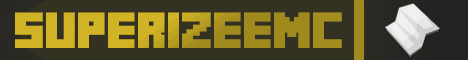 Superizee Minecraft server banner