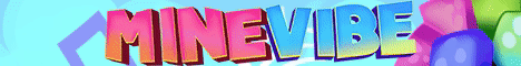 MineVibe Minecraft server banner