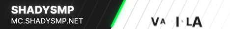 ShadySMP Minecraft server banner