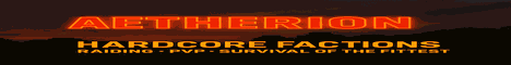 Aetherion Minecraft server banner