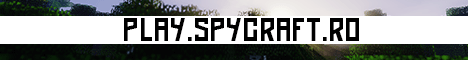 SpyCraft Romania Minecraft server banner