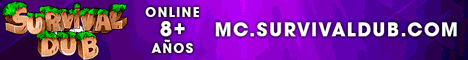 Survivaldub Minecraft server banner