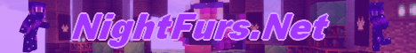 NightFurs.Net Minecraft server banner