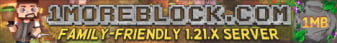 1moreblock.com banner