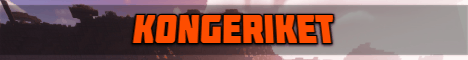 Kongeriket Minecraft server banner