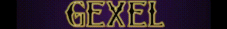 Gexel Minecraft server banner