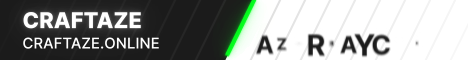 CraftAZE Minecraft server banner