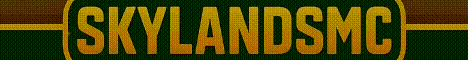 SkyLandsMC Minecraft server banner