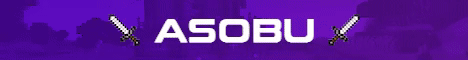 Asobu Minecraft server banner