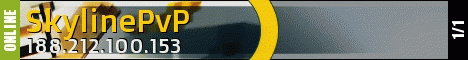 SkylinePvP Minecraft server banner