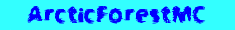 Arctic Forest MC Minecraft server banner