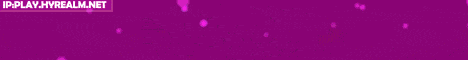 Hyrealm Minecraft server banner
