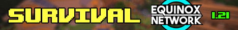Equinox Network Minecraft server banner