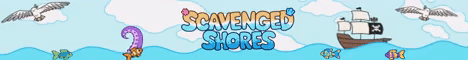 Scavenged Shores Minecraft server banner