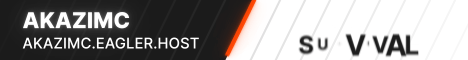 AkaziMC Minecraft server banner