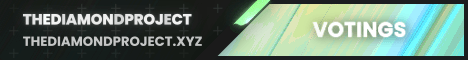 The Diamond Project Minecraft server banner