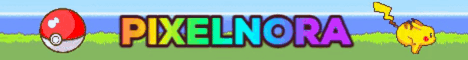 Pixelnora Minecraft server banner