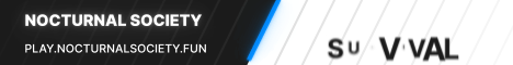 Nocturnal Society Minecraft server banner