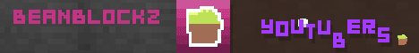 BeanBlockz Minecraft server banner