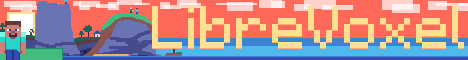 LibreVoxel Minecraft server banner