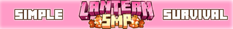 Lantern SMP Minecraft server banner
